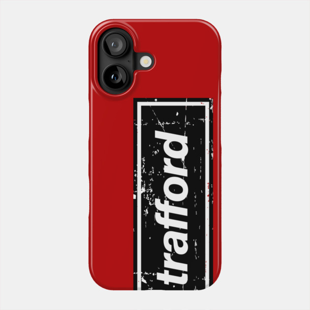 United Old Trafford Oasis Indie Music Manchester Black Phone Case by Butter Creative