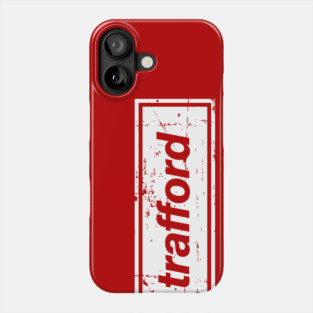 United Old Trafford Oasis Indie Music Manchester White Phone Case