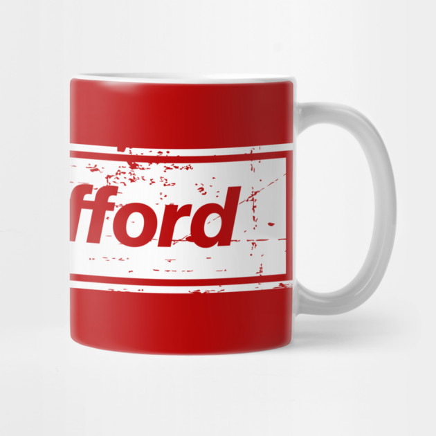 United Old Trafford Oasis Indie Music Manchester White by Butter Creative