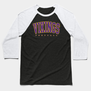 Minnesota Vikings Football Baseball T-Shirt