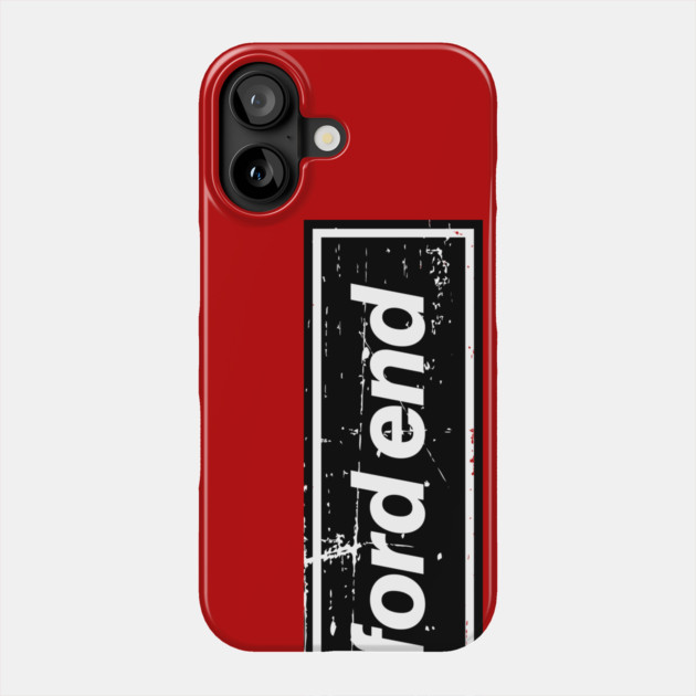 United Stretford End Oasis Indie Music Manchester Black Phone Case by Butter Creative
