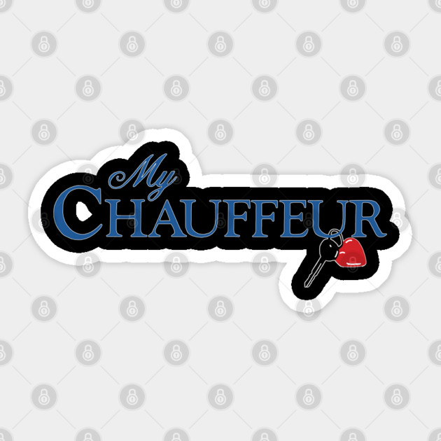 My Chauffeur 1986 Sticker by The Daily Ghost