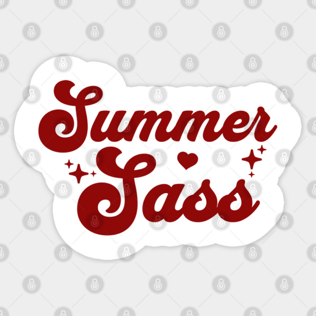 Summer Sass Sticker by TurnEffect