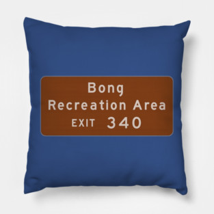Bong Recreation Area Exit 340 Wisconsin Pillow