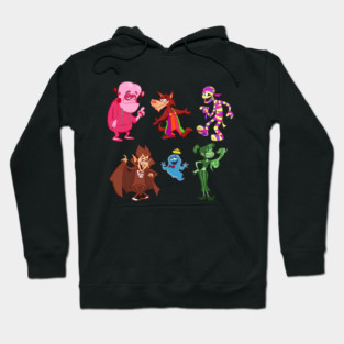 Cereal Monsters-square Hoodie