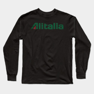 Alitalia - Italy's Airline Long Sleeve T-Shirt