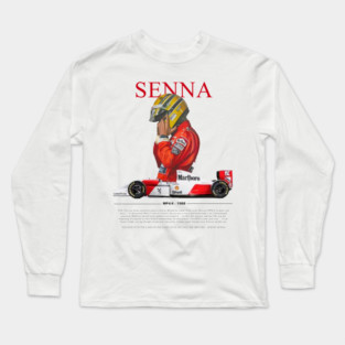 Senna F1 Long Sleeve T-Shirt