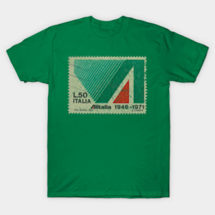 Alitalia - Italy's Airline 1946 - 1971 T-Shirt