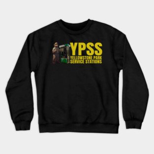 YPSS Bear and Gas Pump Crewneck Sweatshirt