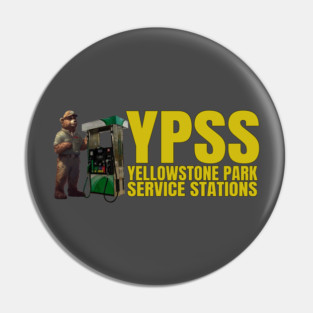 YPSS Bear and Gas Pump Pin