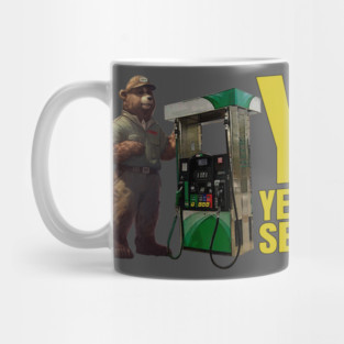 YPSS Bear and Gas Pump Mug
