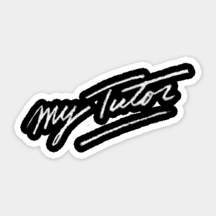 My Tutor 1983 Sticker