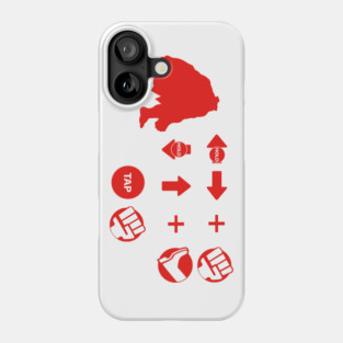 Street Fighter Moves - E.Honda Phone Case