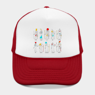 Egyptian Gods and Goddesses Hat