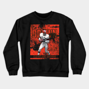 Jim Brown Cleveland Browns 32 Crewneck Sweatshirt