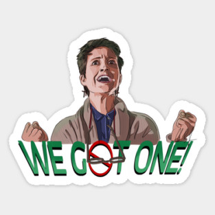 Ghostbusters: Janine Yells We Got One Sticker