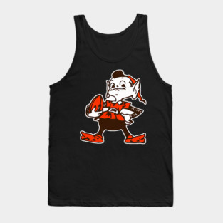 Cleveland Browns Brownie The Elf Logo Tank Top
