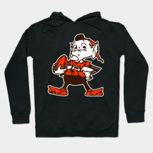 Cleveland Browns Brownie The Elf Logo Hoodie