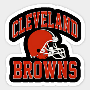Cleveland Browns Football Sports Vintage Sticker