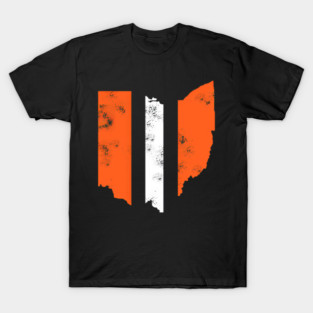 Cleveland Browns Inspired Ohio Football T-Shirt