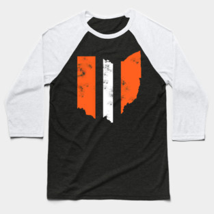 Cleveland Browns Inspired Ohio Football Baseball T-Shirt