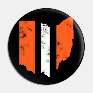 Cleveland Browns Inspired Ohio Football Pin