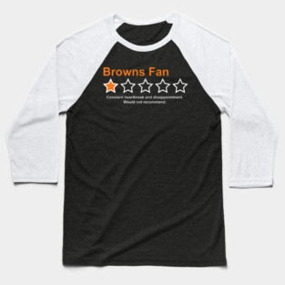 Browns Fan Baseball T-Shirt