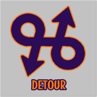 Detour Posters and Art