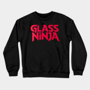 Glass Ninja Glassblower Artisan Glassblowing Crewneck Sweatshirt