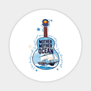 Mother Ocean Jimmy Buffett Lyrics Guitar Magnet