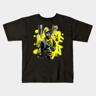 big daddy kane print hip hop Kids T-Shirt