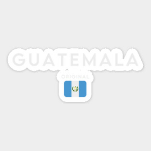 Guatemala flag, Guatemalan flag Sticker