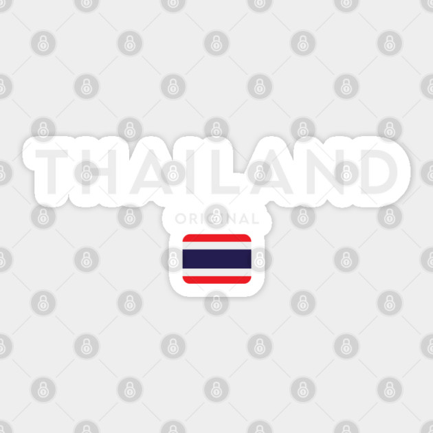 Thailand flag, thai flag Sticker by eka123