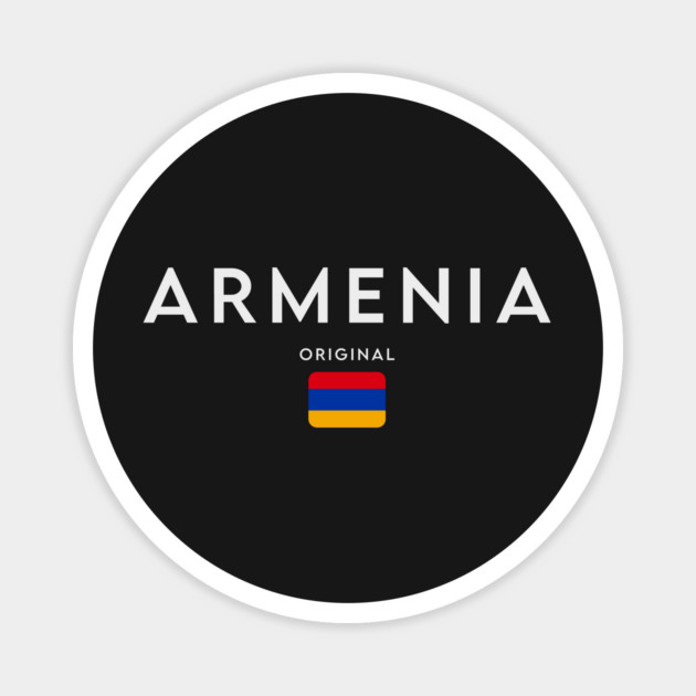 Armenia flag, armenian flag Magnet by eka123