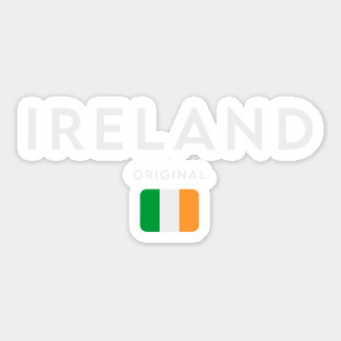 Ireland flag, irish flag Sticker