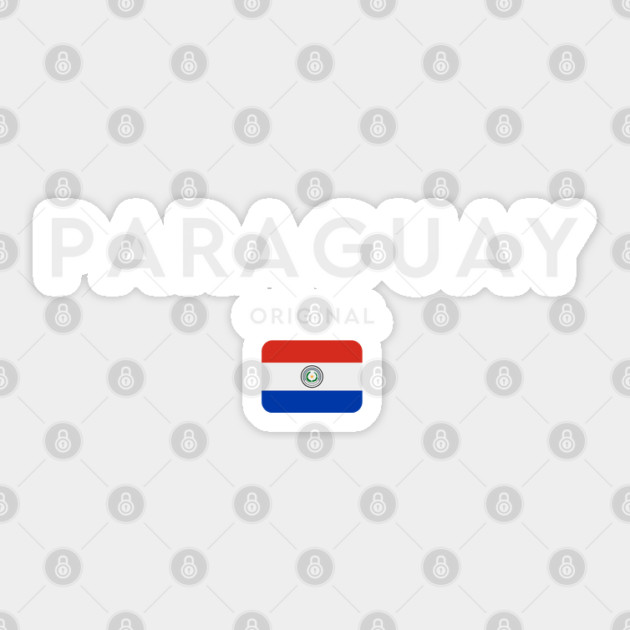Paraguay flag, paraguayan flag Sticker by eka123