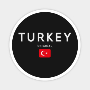 Turkey flag, turkish flag Magnet