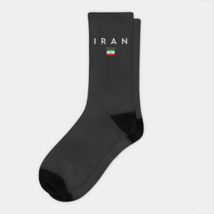 Iran flag, iranian flag Socks
