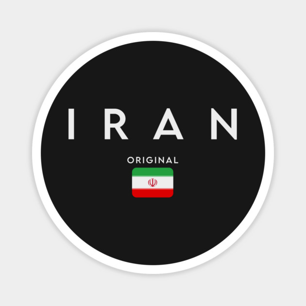 Iran flag, iranian flag Magnet by eka123