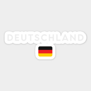 Germany flag, german flag Sticker