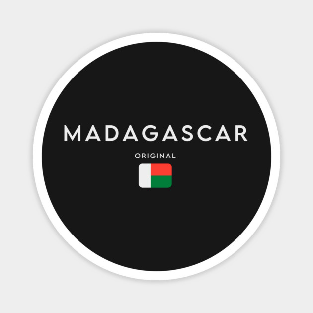 Madagascar flag Magnet by eka123