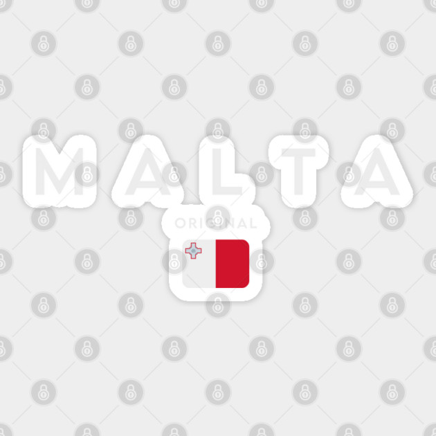 Malta flag, maltese flag Sticker by eka123