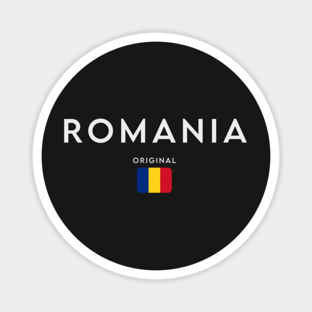 Romania flag, romanian flag Magnet by eka123