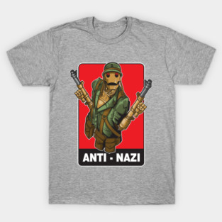Anti - Nazi GI Robot T-Shirt