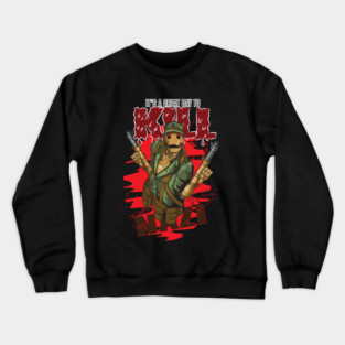 " It's a Great Day to Kill Nazis"- GI ROBOT Crewneck Sweatshirt