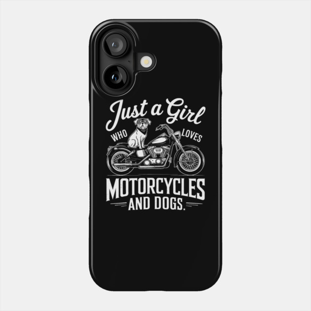 Just a girl Phone Case by Graphic tees