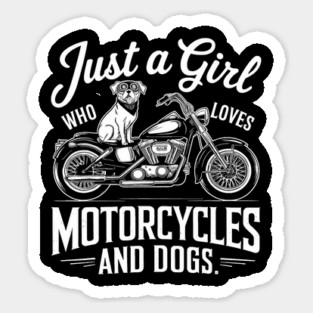 Just a girl Sticker