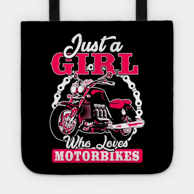 Just a girl Tote by Graphic tees