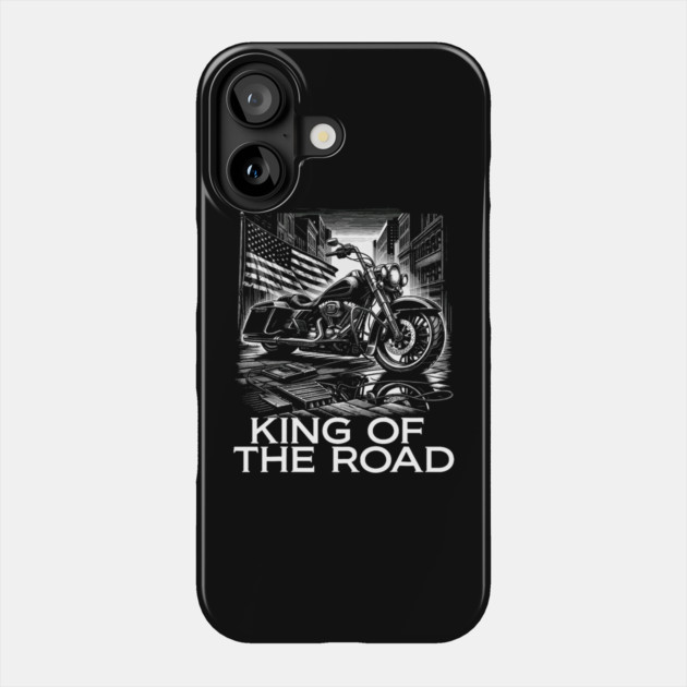 King of the road Phone Case by Graphic tees