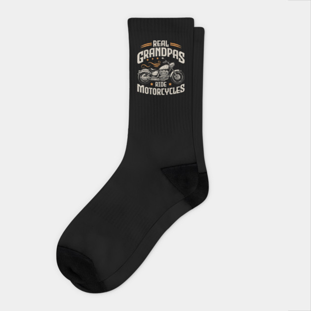 Ride Motor Cycle Socks by Graphic tees